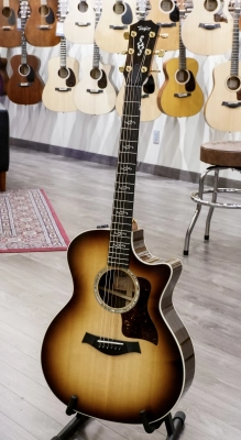 Taylor Guitars - Special Edition 414ce Rosewood Grand Auditorium Acoustic/Electric Guitar - Shaded Edge Burst 5